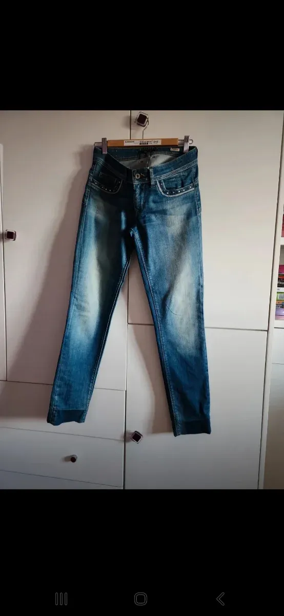 Vaqueros Salsa Talle Bajo