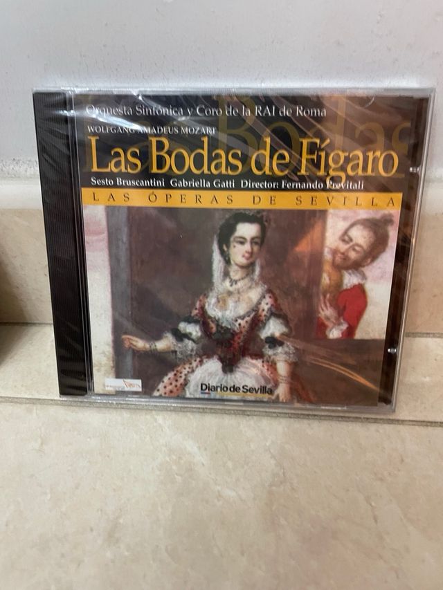 Lote 3 CDs Ópera: La Favorita, El Barbero, La Fu