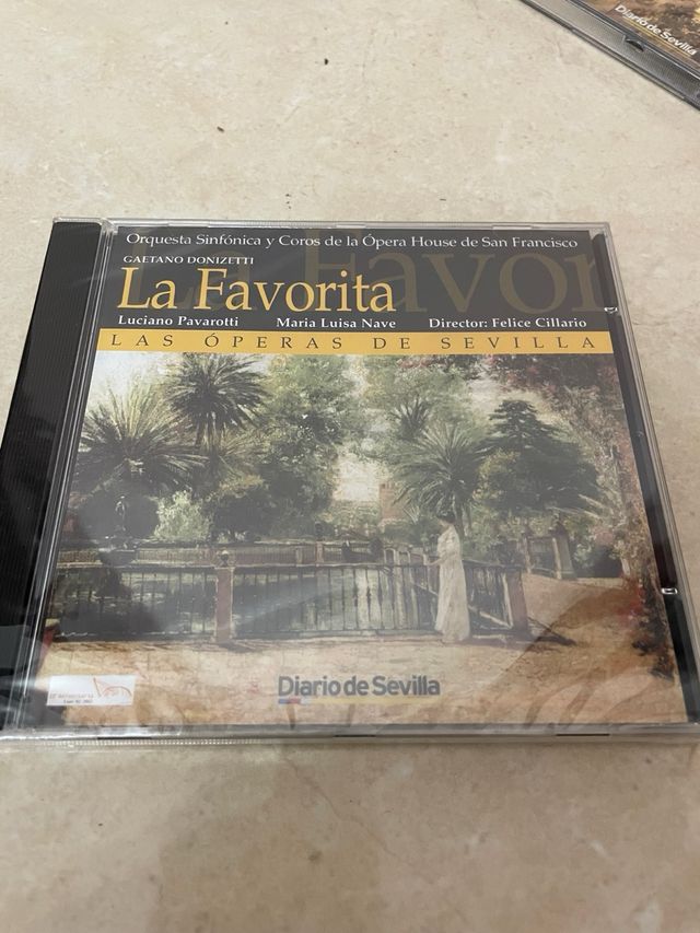 Lote 3 CDs Ópera: La Favorita, El Barbero, La Fu