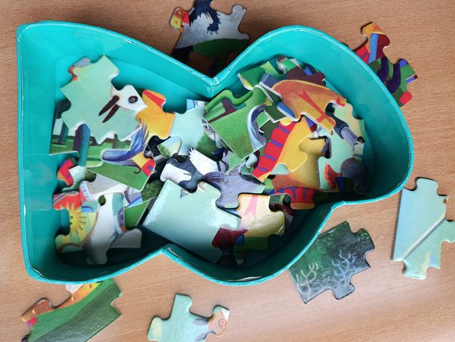 Puzzle Caballero Sol Djeco 36 piezas