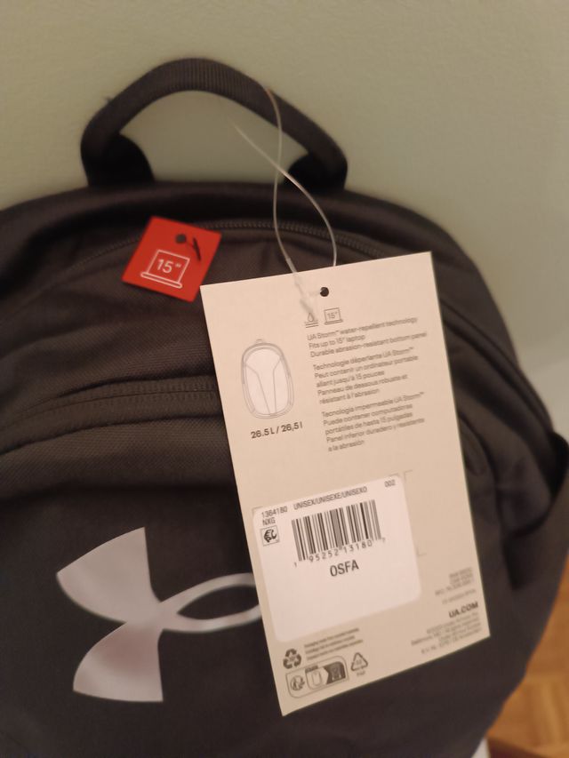 Mochila Under Armour Hustle Preta OSFA