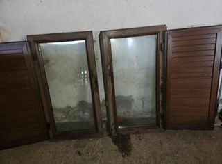 VENTANAS ALUMINIO CON EFECTO MADERA