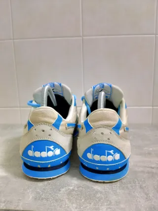 Diadora Sneakers Beige/Blu Uomo