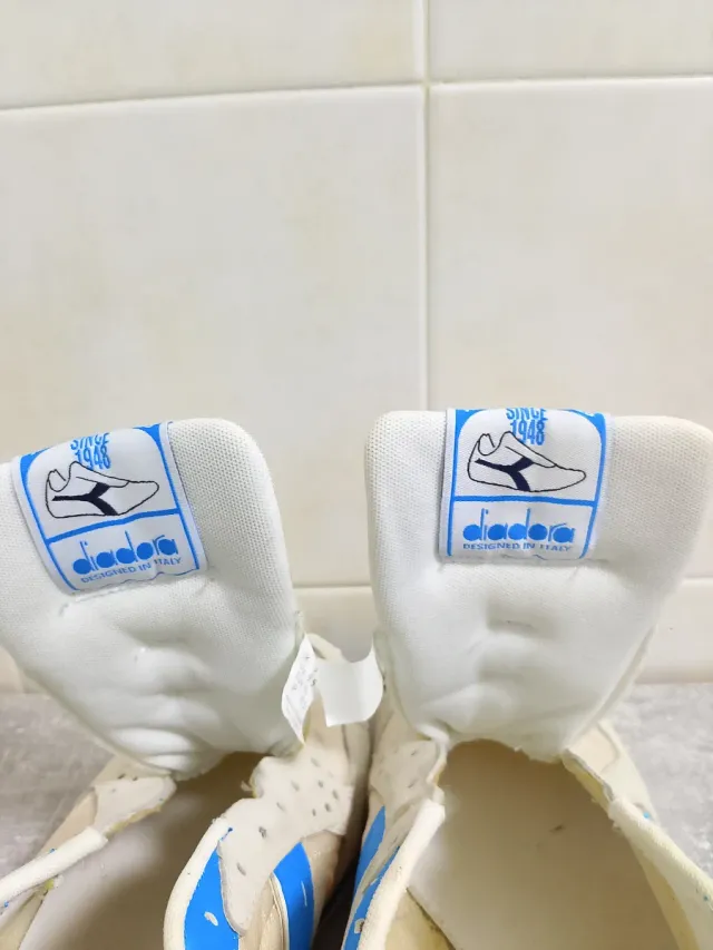 Diadora Sneakers Beige/Blu Uomo