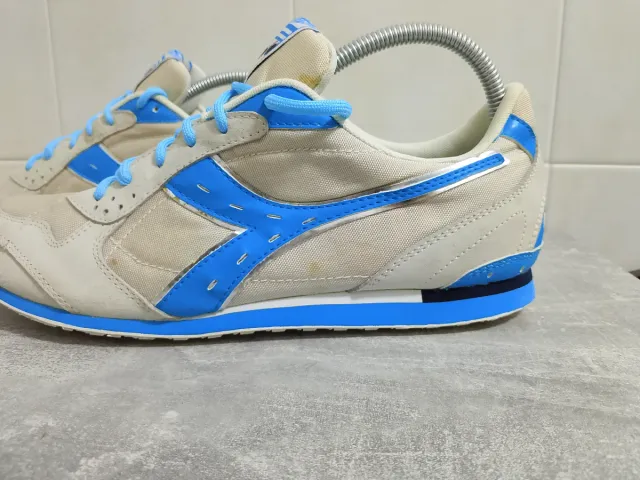 Diadora Sneakers Beige/Blu Uomo