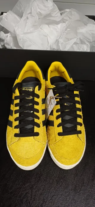 Zapatillas Adidas Jabbar Lo x Bruce Lee Amarillas