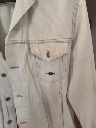 Chaqueta Vaquera El Charro Beige Talla XL