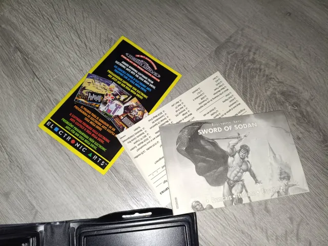 Sword of Sodan Mega Drive (Sega)