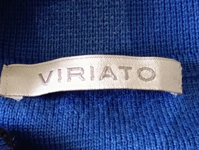 Chaqueta de punto Viriato azul mujer