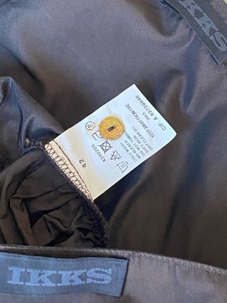 Conjunto IKKS Chaquetilla y Falda Marrón Chocolate