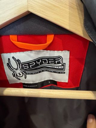 Chaqueta esquí Spyder 6 años