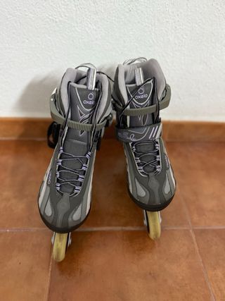 Patines en línea Oxelo grises y negros