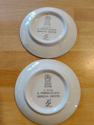 Coppia mini piatti Royal Copenhagen