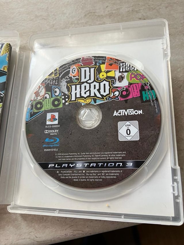 DJ Hero PS3 Controller Giradischi