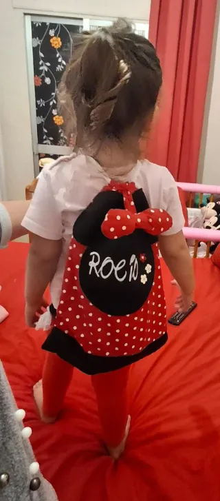 Totebag Minnie Mouse personalizado