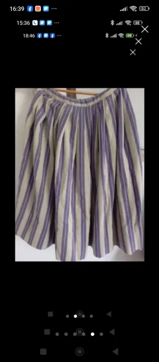 Falda huertana artesanal