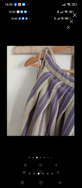 Falda huertana artesanal