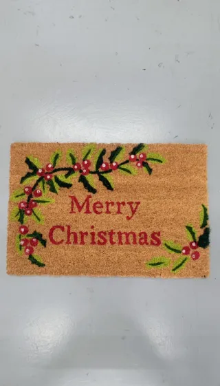 Tappeto di Natale in fibra di cocco NUOVO