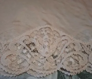 2 Sottovesti Lingerie Tg. XL Beige e Rosa