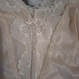 2 Sottovesti Lingerie Tg. XL Beige e Rosa