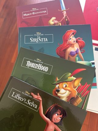 Colección completa de Libros Clásicos Disney.