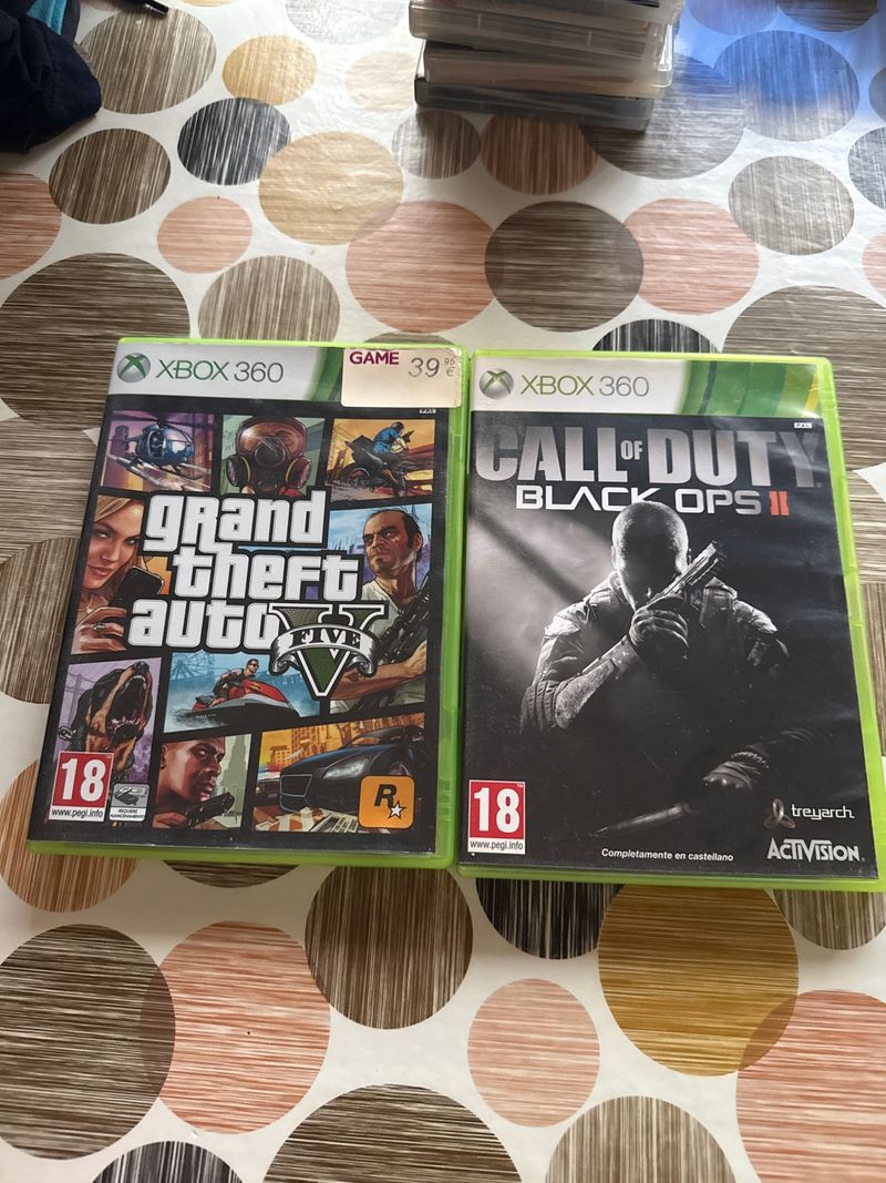 Imagen de Juegos Xbox 360: GTA V y Call of Duty