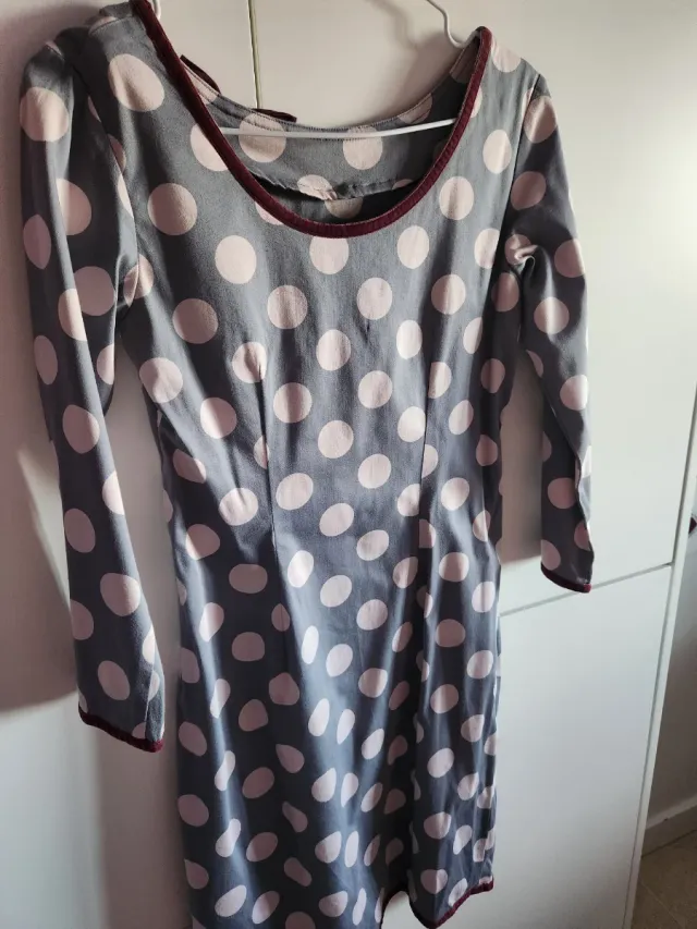 Vestido elegante lunares Kahyra talla S