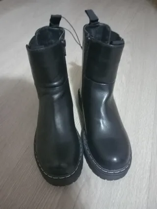 Botas TEX Negras Talla 35