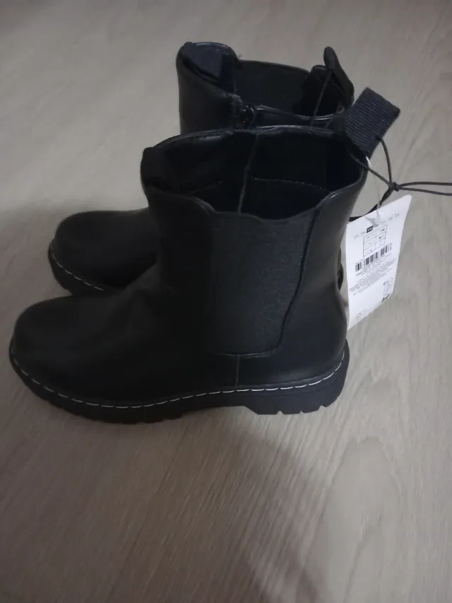 Botas TEX Negras Talla 35