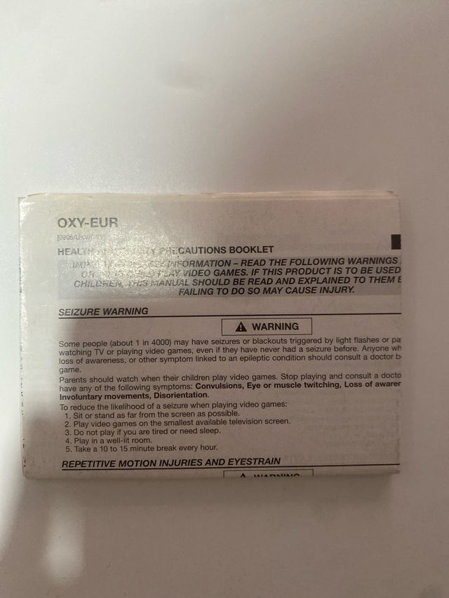 Manuales Game Boy Micro Nintendo