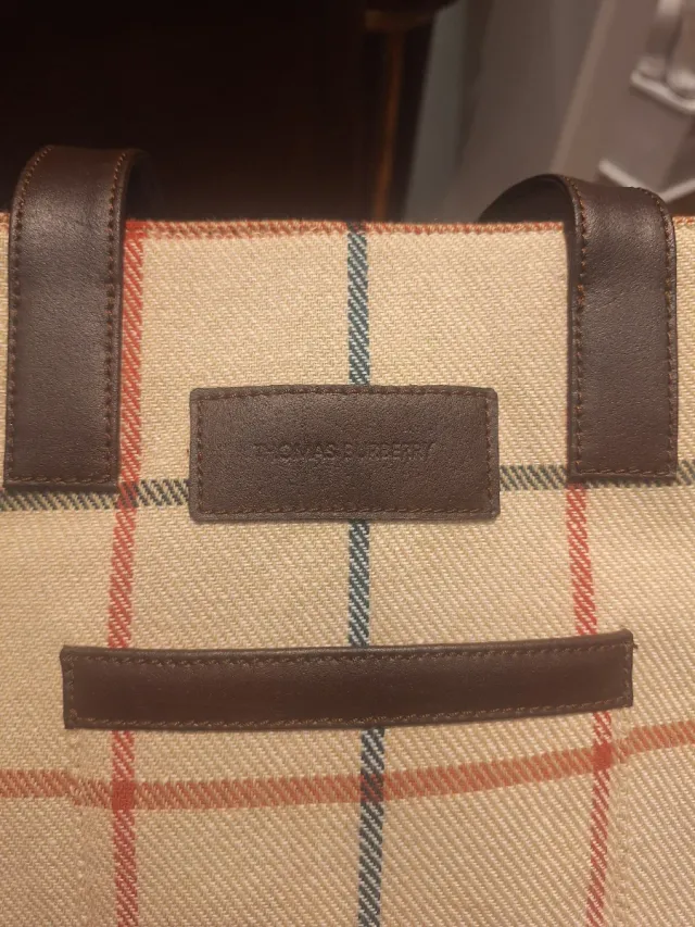Bolso Thomas Burberry Vintage Cuadros
