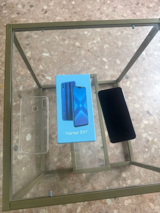 Honor 8X Negro + Funda Protectora