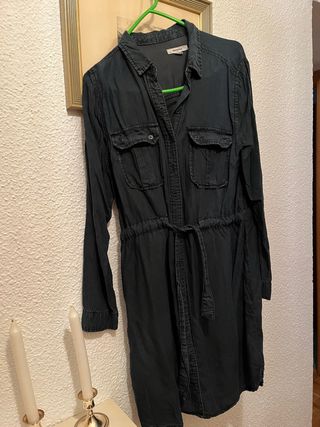 Vestido Springfield Talla M Negro