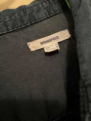 Vestido Springfield Talla M Negro