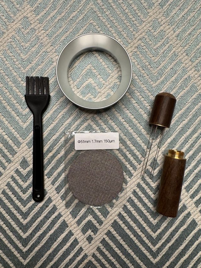 Kit Barista 51mm - WDT, puck screen...