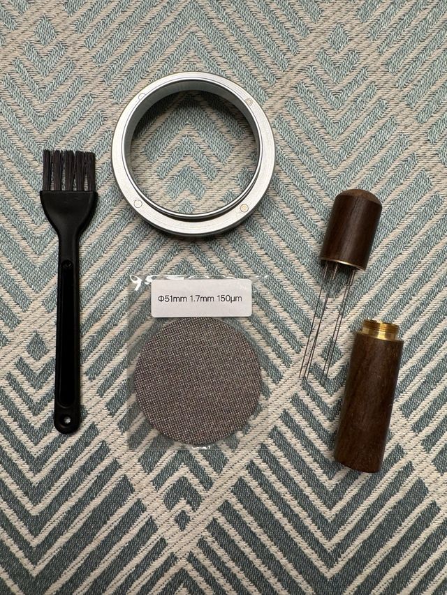 Kit Barista 51mm - WDT, puck screen...