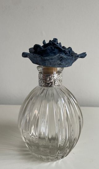 Frasco de cristal Acquachiara vintage