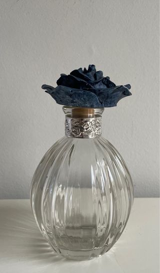 Frasco de cristal Acquachiara vintage