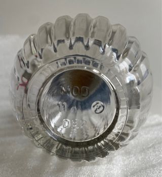 Frasco de cristal Acquachiara vintage