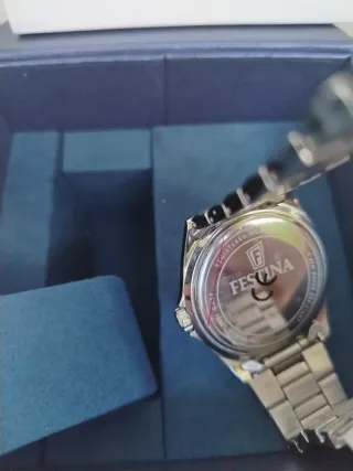 Reloj Festina Hombre Plateado NUEVO. Mallorca palm