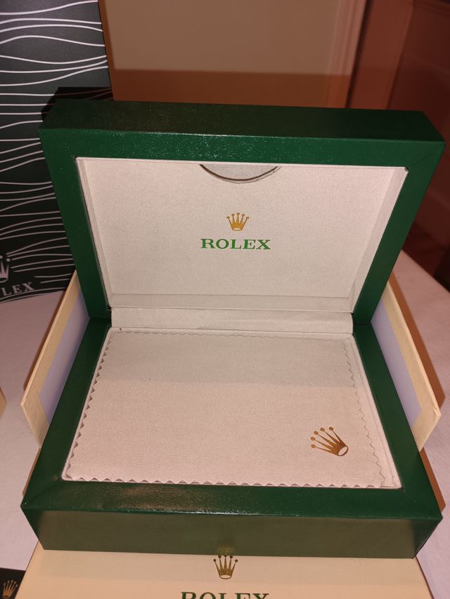 Caixa de joias Rolex para relógio