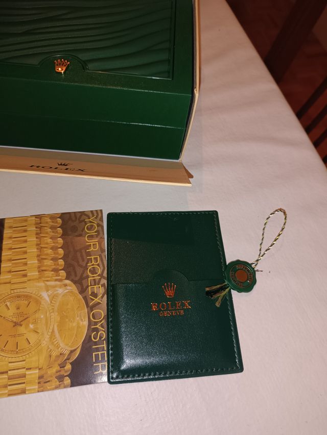 Caixa de joias Rolex para relógio