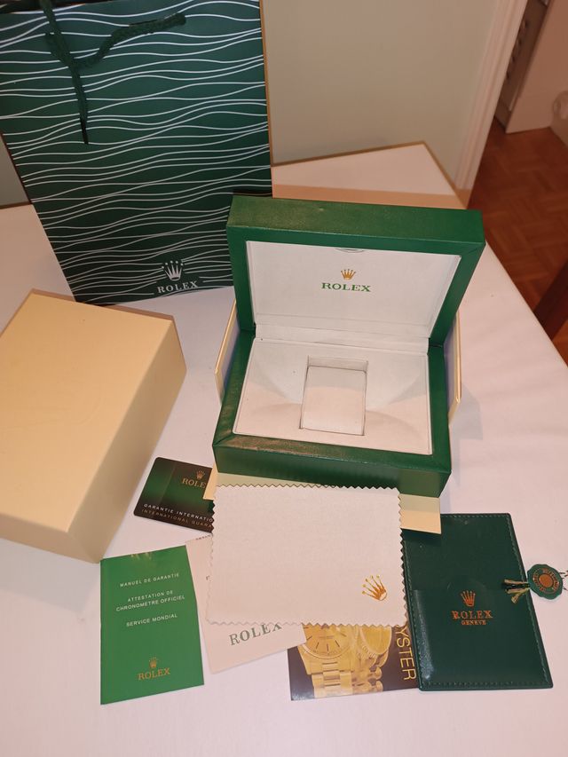 Caixa de joias Rolex para relógio