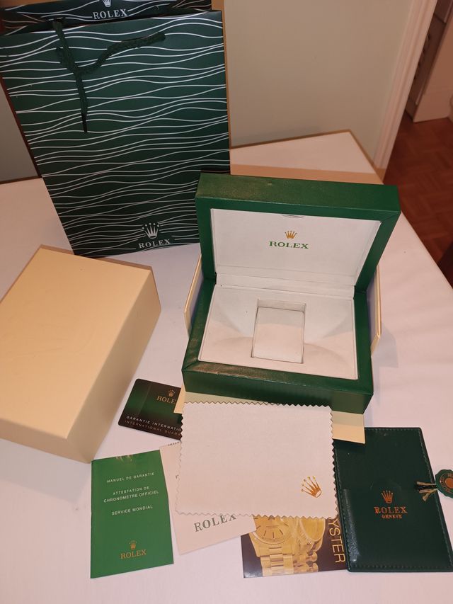 Caixa de joias Rolex para relógio