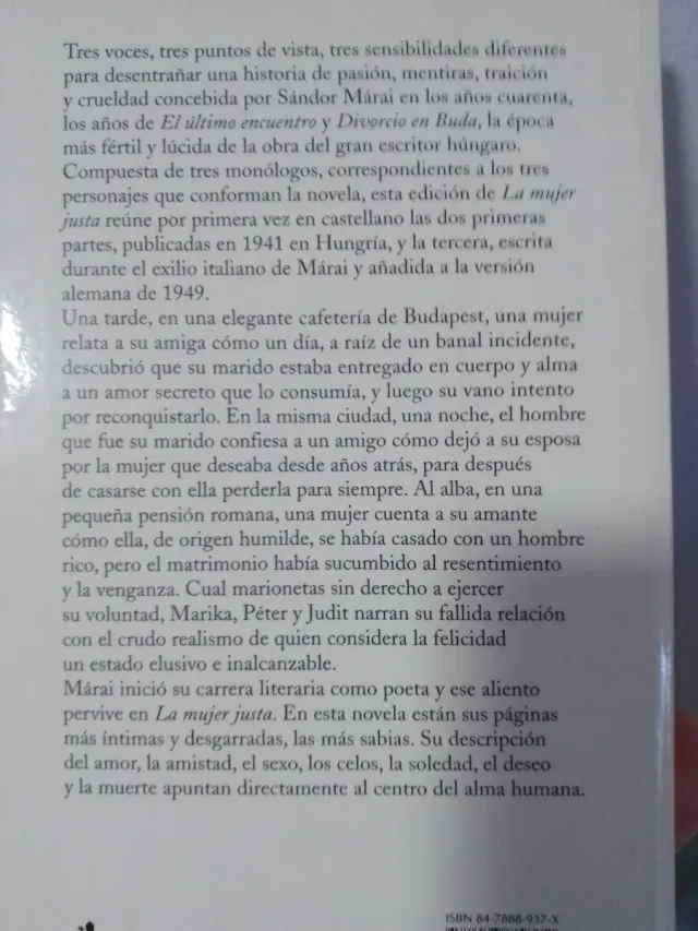 La mujer justa (Spanish Edition)