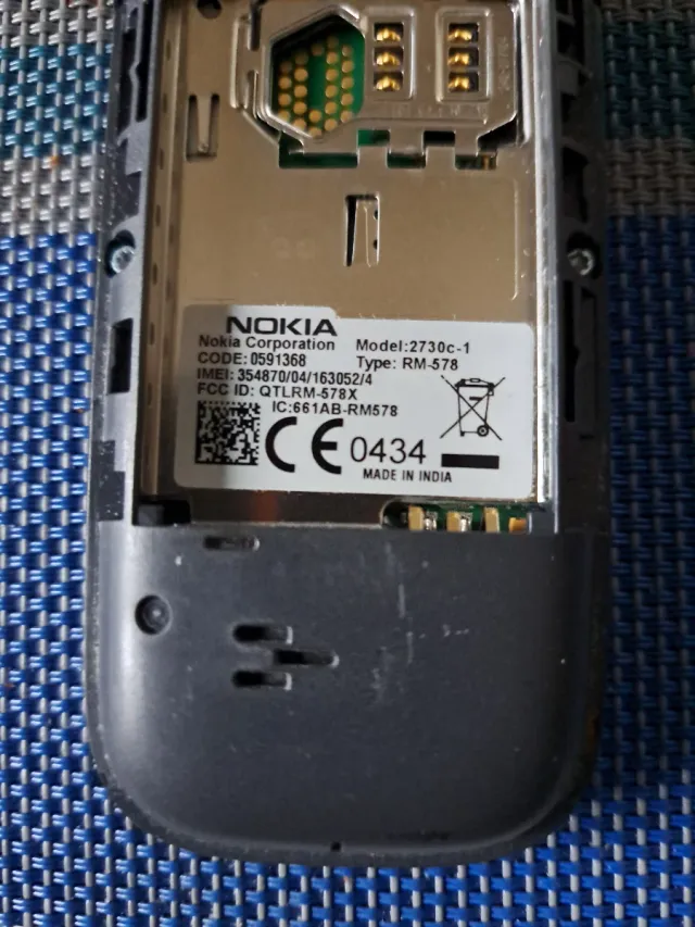 Cellulare Nokia 2730c-1 Argento