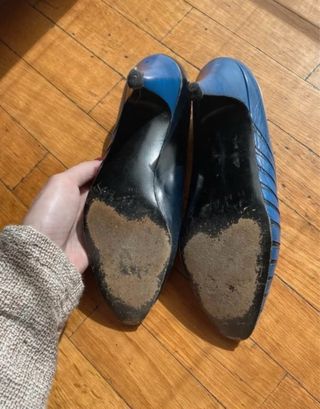 Zapatos Balenciaga Vintage Azul y Negro