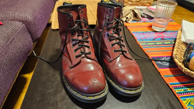 Botas Dr. Martens Rojas Talla 40