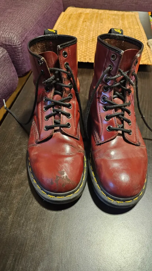 Botas Dr. Martens Rojas Talla 40