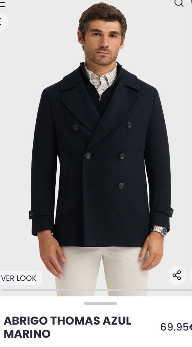 Abrigo modelo Thomas